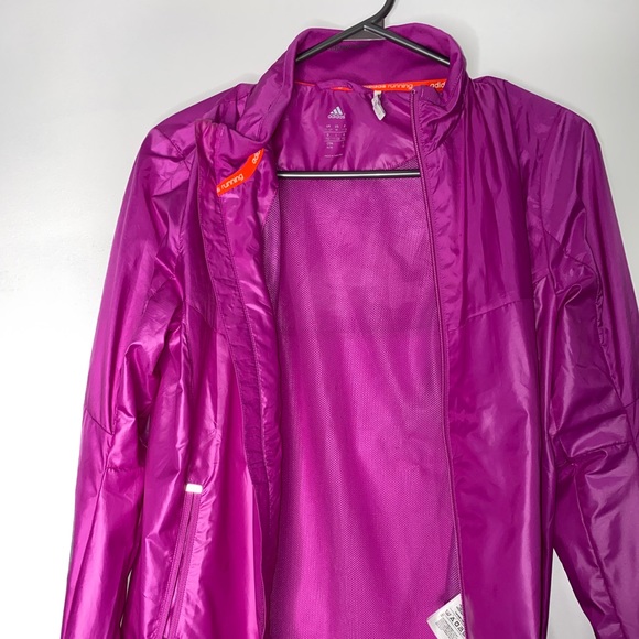 Adidas purple wind breaker. - Picture 6 of 8